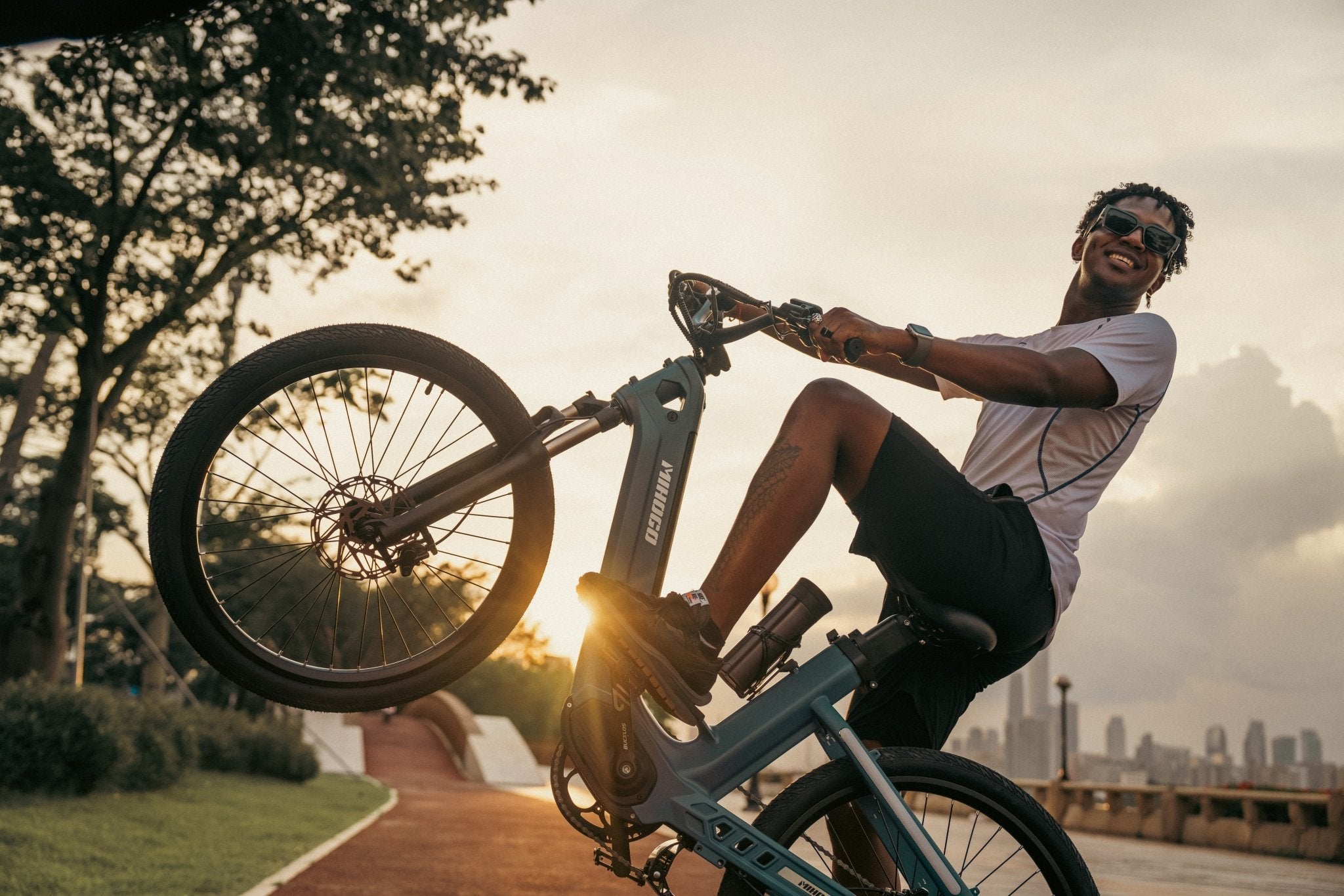 MIHOGO AIR Carbon Fiber E-Bike | EU-Compliant Step-Thru - MIHOGO EU