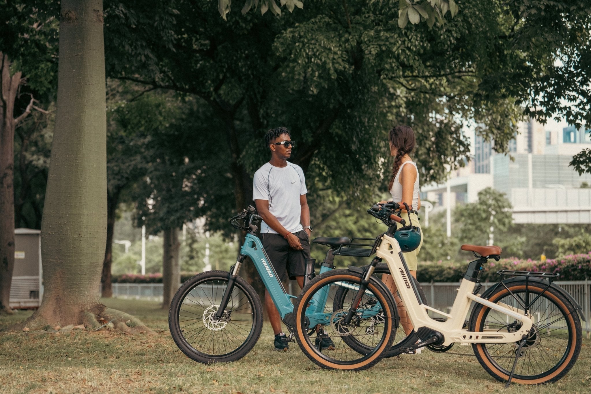 MIHOGO Air Carbon Step-Thru | Ultralight Folding E-Bike for City & Trail - MIHOGO EU