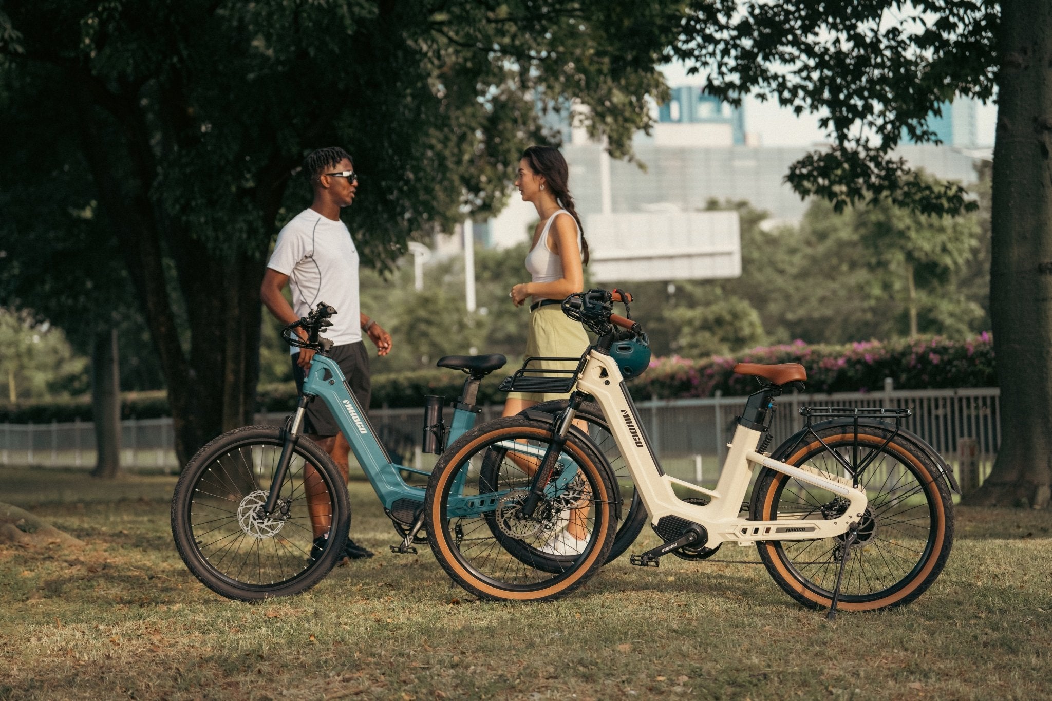 MIHOGO Air Carbon Step-Thru | Ultralight Folding E-Bike for City & Trail - MIHOGO EU