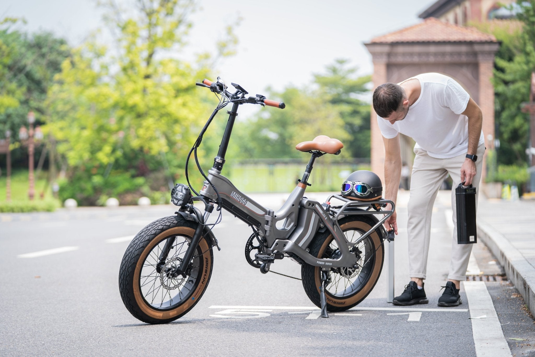 MIHOGO ONE | Retro Fat Tire Folding E-Bike for Urban Commuters - MIHOGO EU